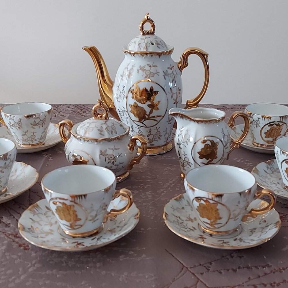 Vintage Porcelain Coffee/Tea Set
